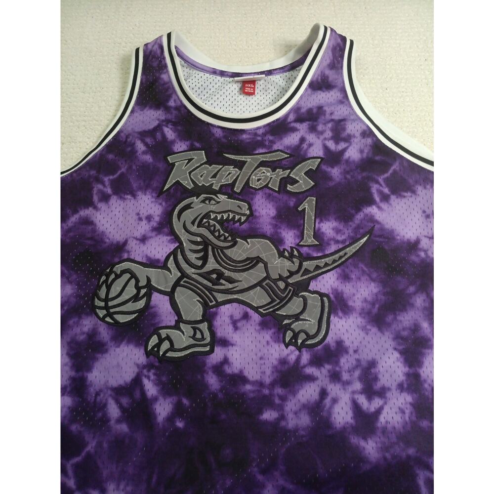 Mitchell & Ness Toronto Raptors Tracy McGrady 1998-99 HWC Swingman Jersey 3XL - Picture 2 of 9